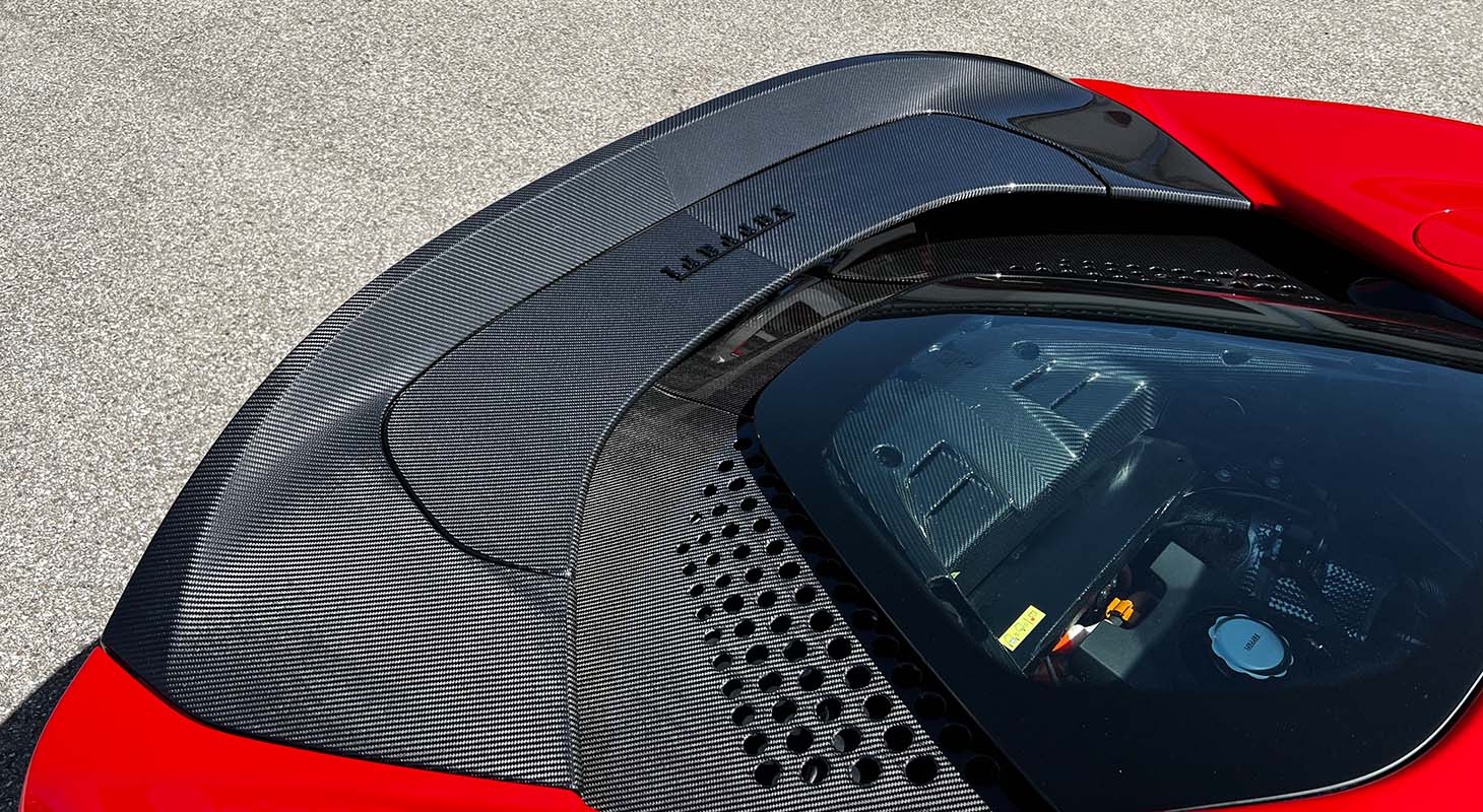 Ducktail Novitec Carbon for Ferrari SF90 Stradale