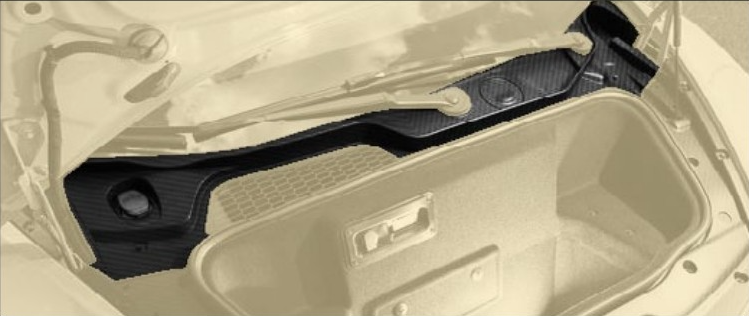 Carbon windshield panel Mansory for Lamborghini Aventador