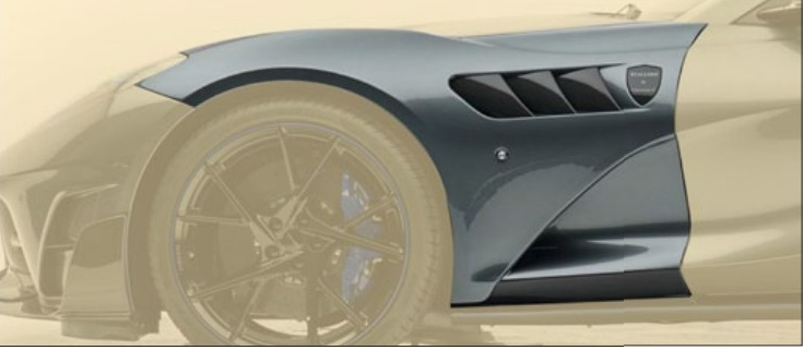 Front fenders Mansory Carbon for Ferrari 812 Stallone GTS
