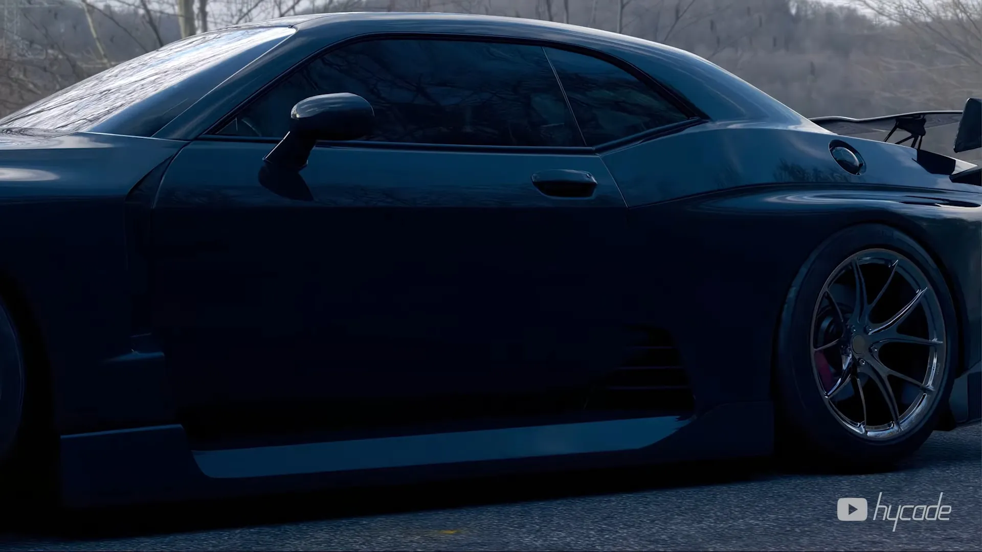 Dodge Challenger Demon Custom Wide Body Kit by Hycade
