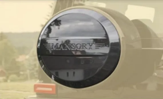 Spare wheel cover II Mansory Carbon for Mercedes G-class G500 / AMG G63 W463A