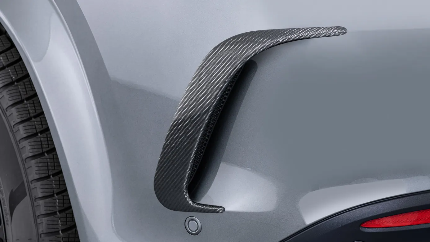 Carbon rear fascia attachments Brabus for Mercedes-Benz GLE V 167 AMG Line