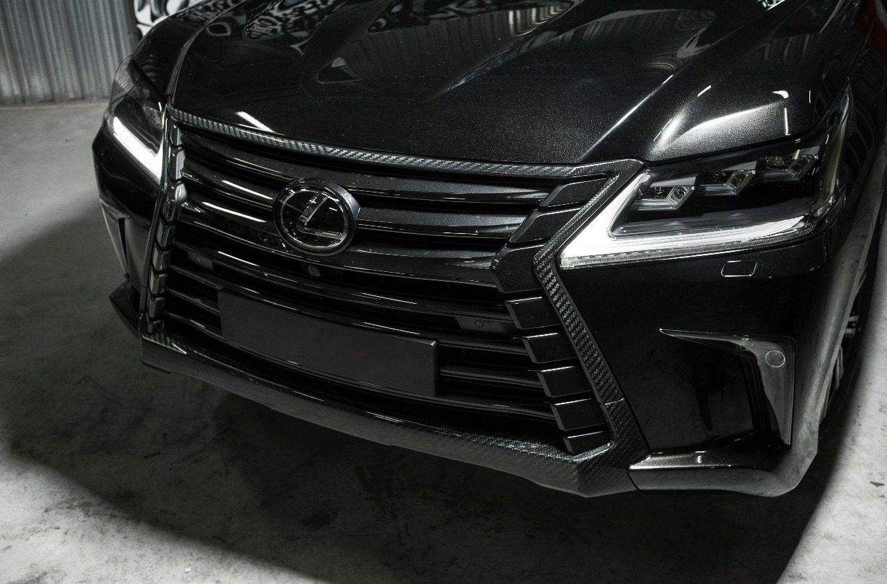 Radiator frame Carbon for Lexus LX570