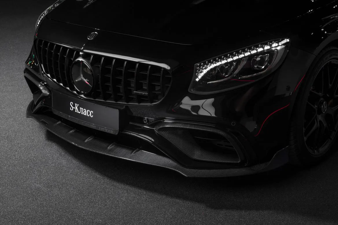 Carbon front spoiler BS Style for Mercedes S-class AMG A 217 AMG S 63