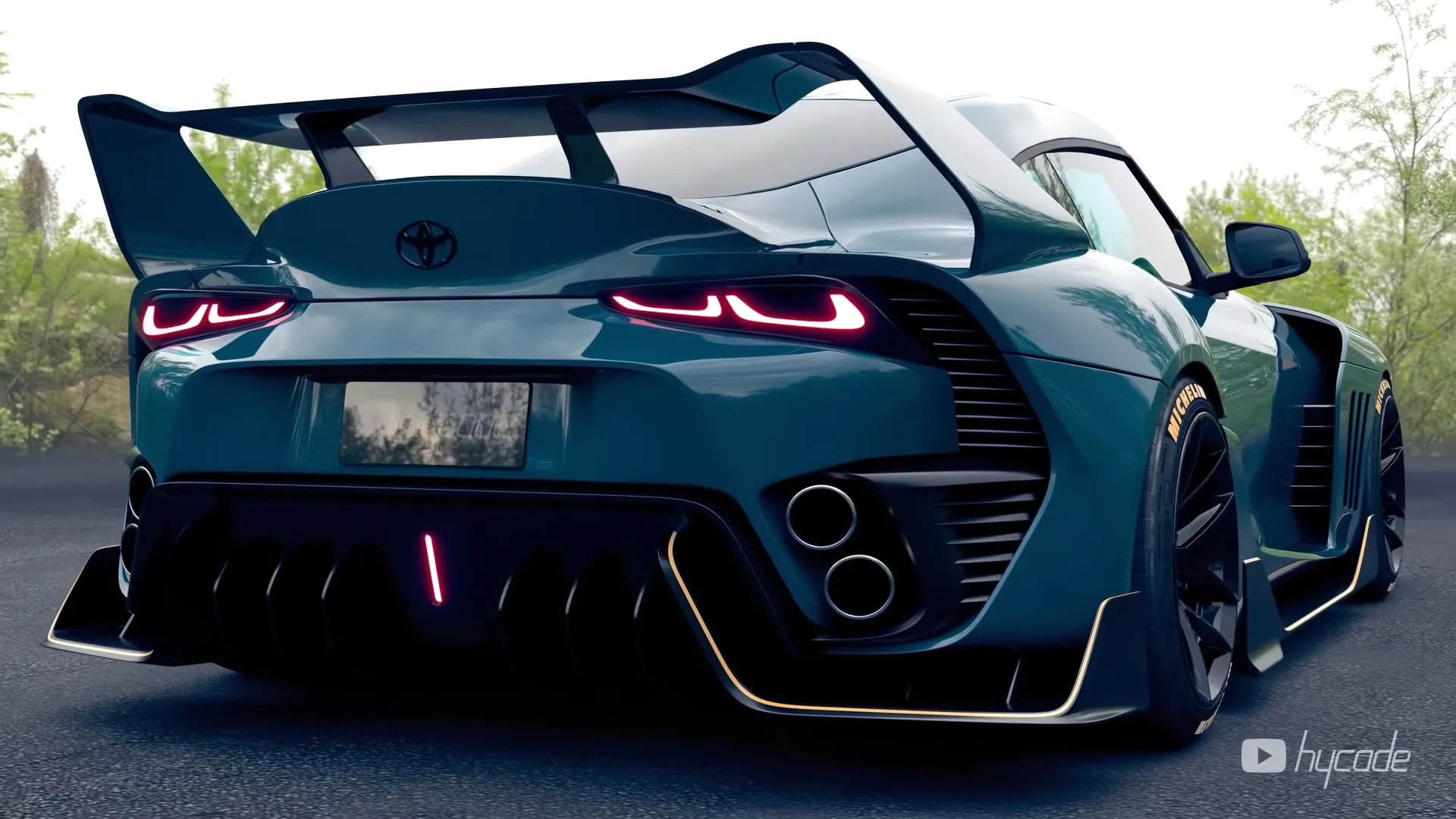 Toyota Supra MK5 Custom Body Kit by Hycade