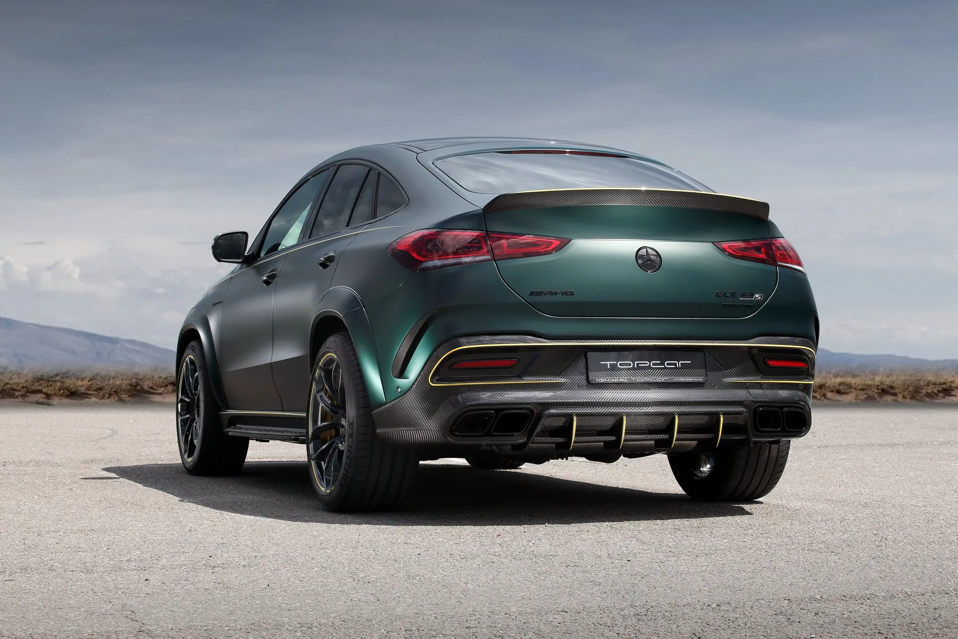 Check our price and buy Topcar Design body kit for Mercedes-Benz GLE coupe C167 Inferno 2022!