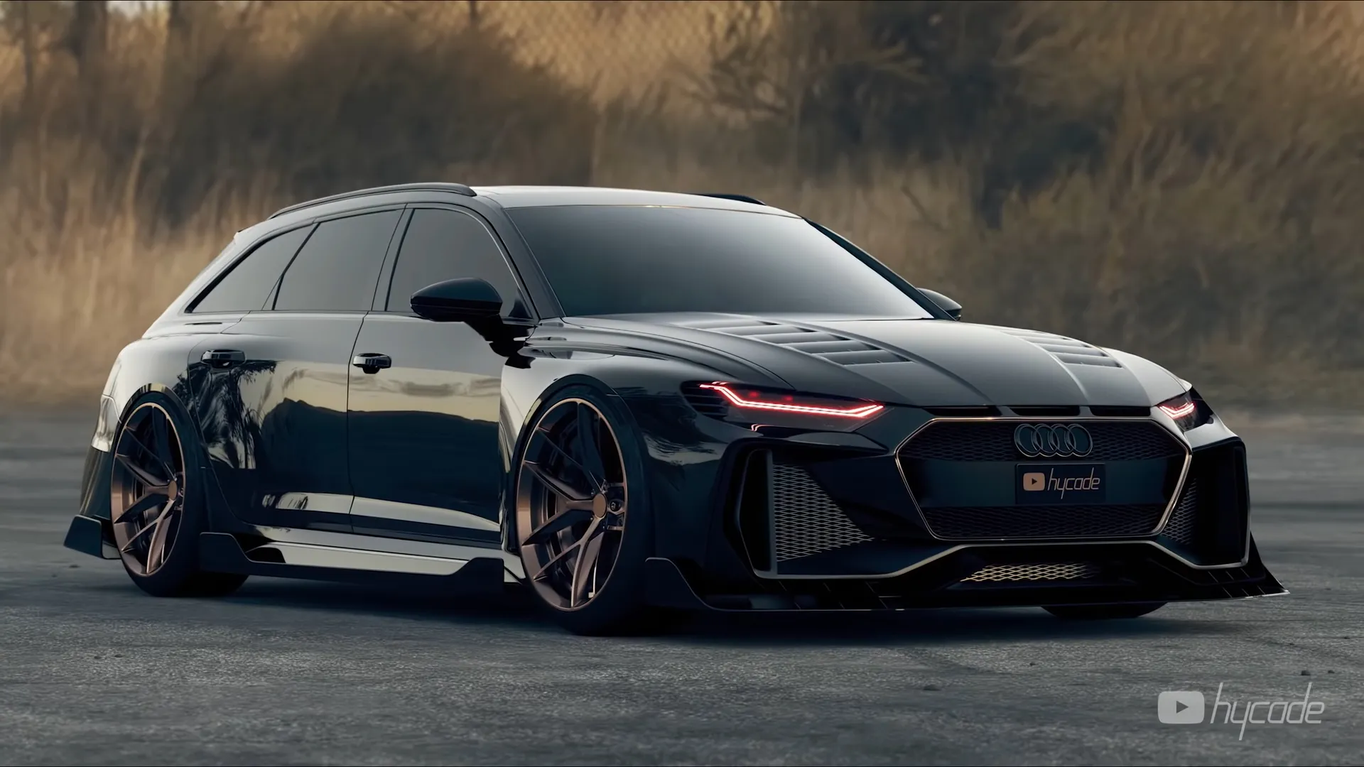 Audi RS6 Custom Body Kit by Hycade