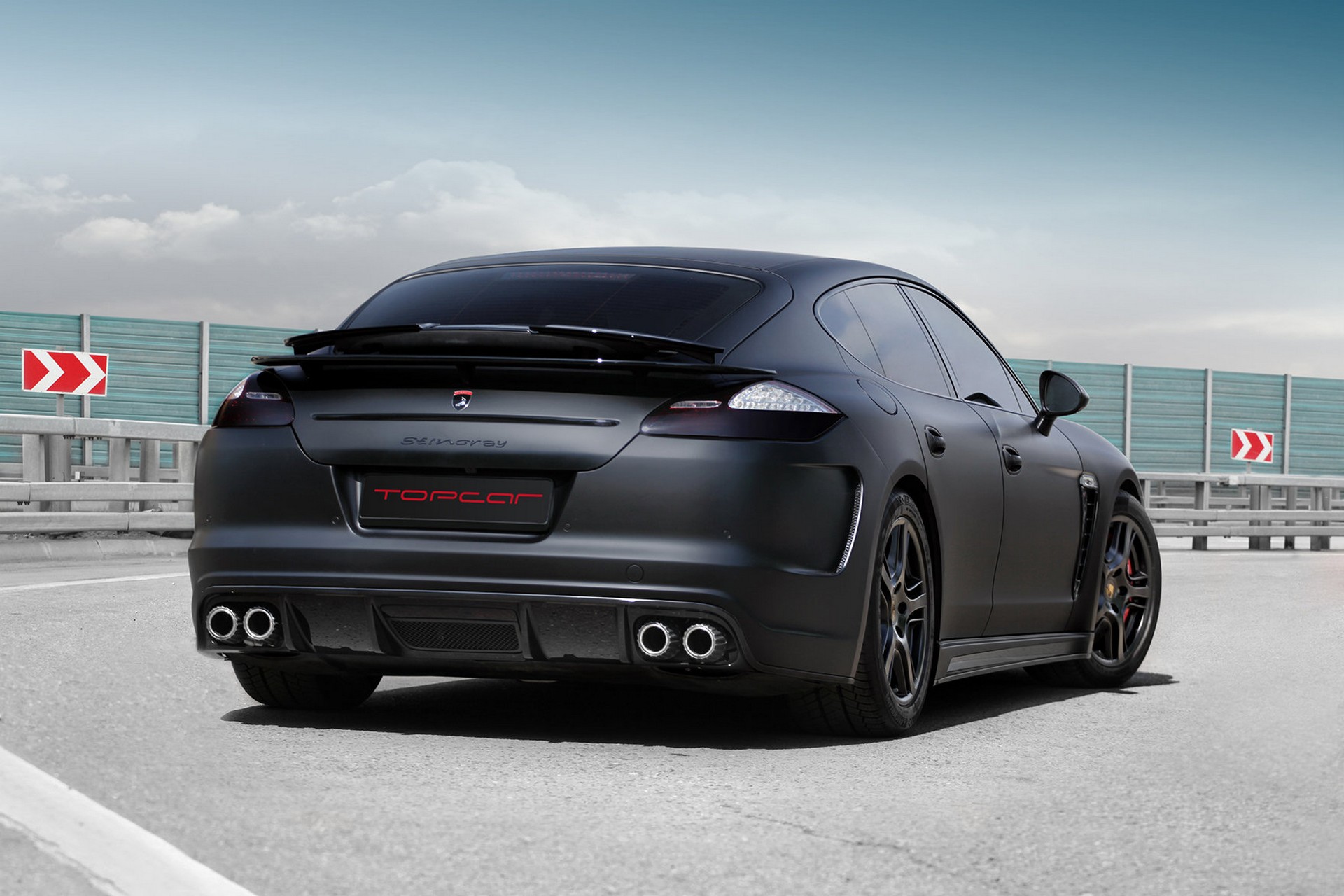 Check our price and buy Topcar Design body kit for Porsche Panamera GT