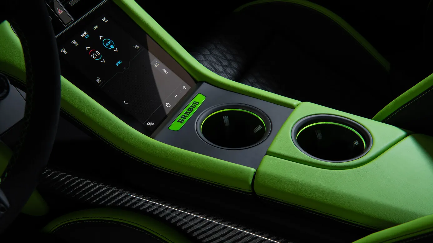 Brabus Carbon Fiber Body kit set for Porsche Taycan