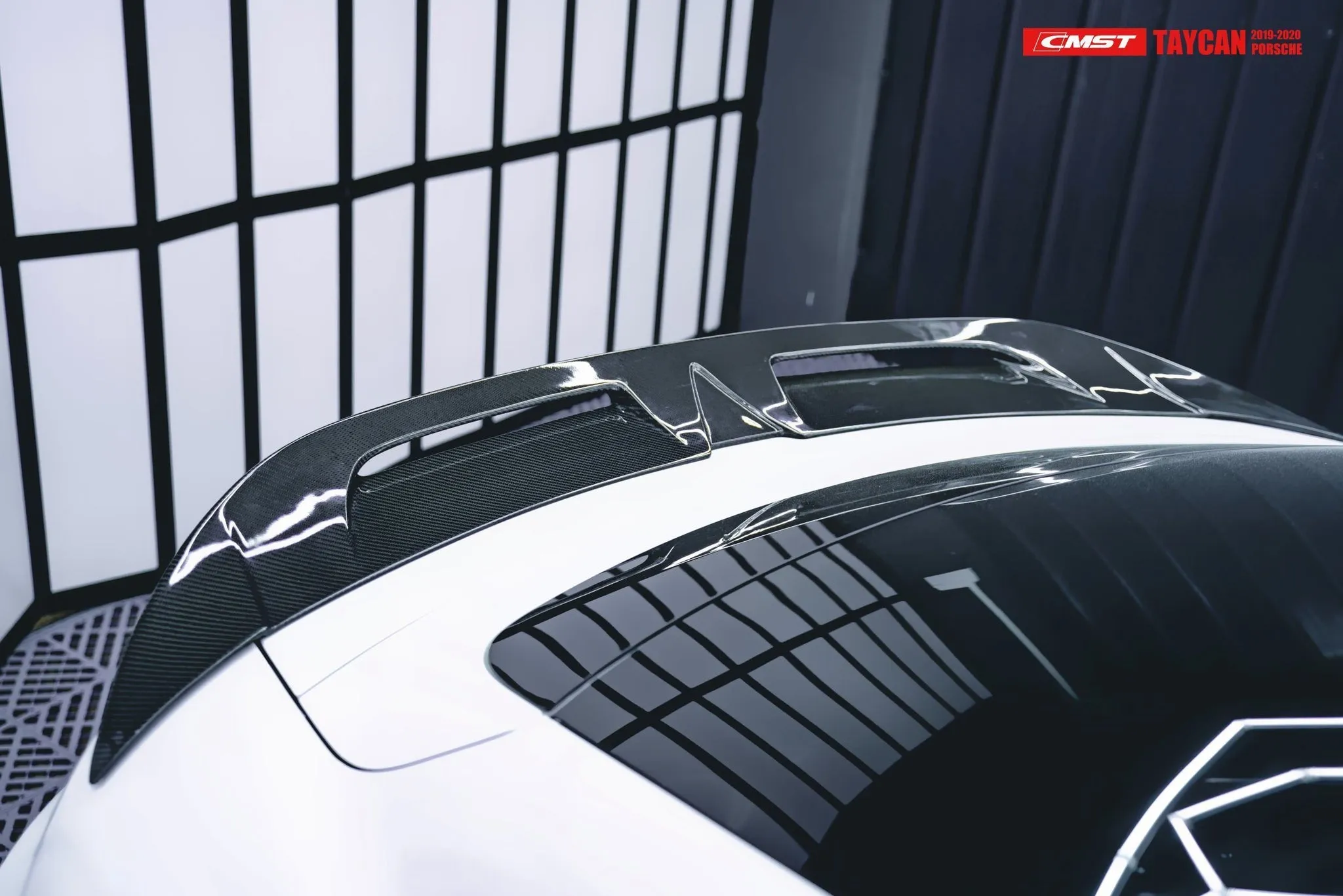 Check our price and buy CMST Carbon Fiber Body Kit set Style for Porsche Taycan Turbo & Turbo S