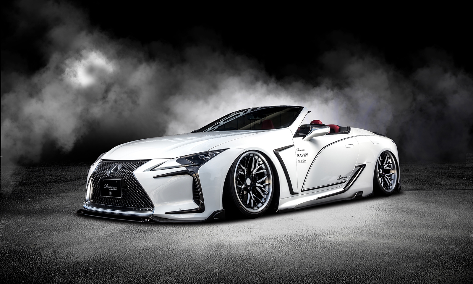 Check our price and buy Rowen body kit for Lexus LC500 Convertible DCF-Edition 2020!