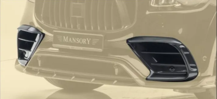 Front splitter Mansory Carbon for Mercedes GLS AMG63 X167