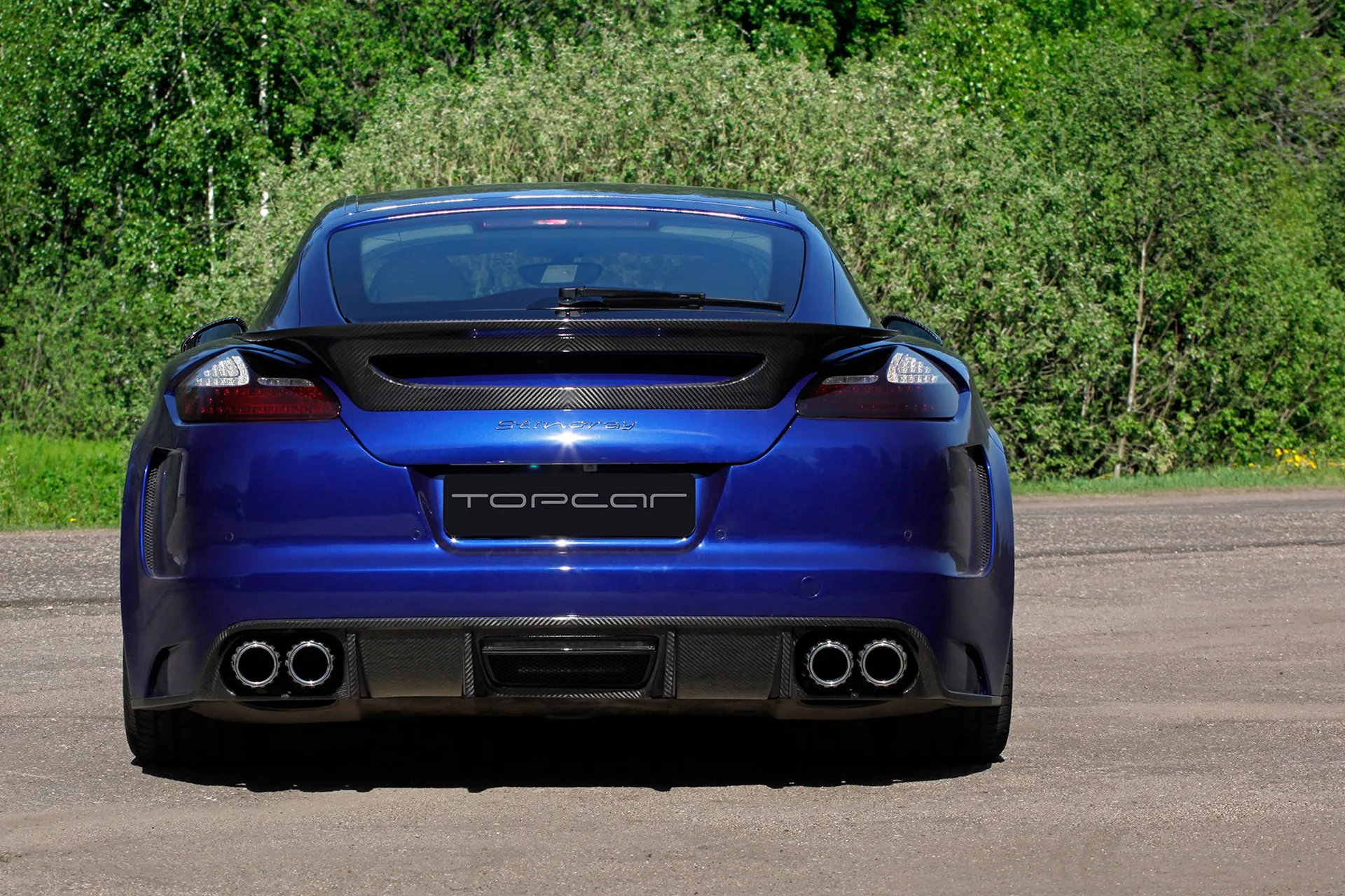 Check our price and buy Topcar Design body kit for Porsche Panamera GTR Edition