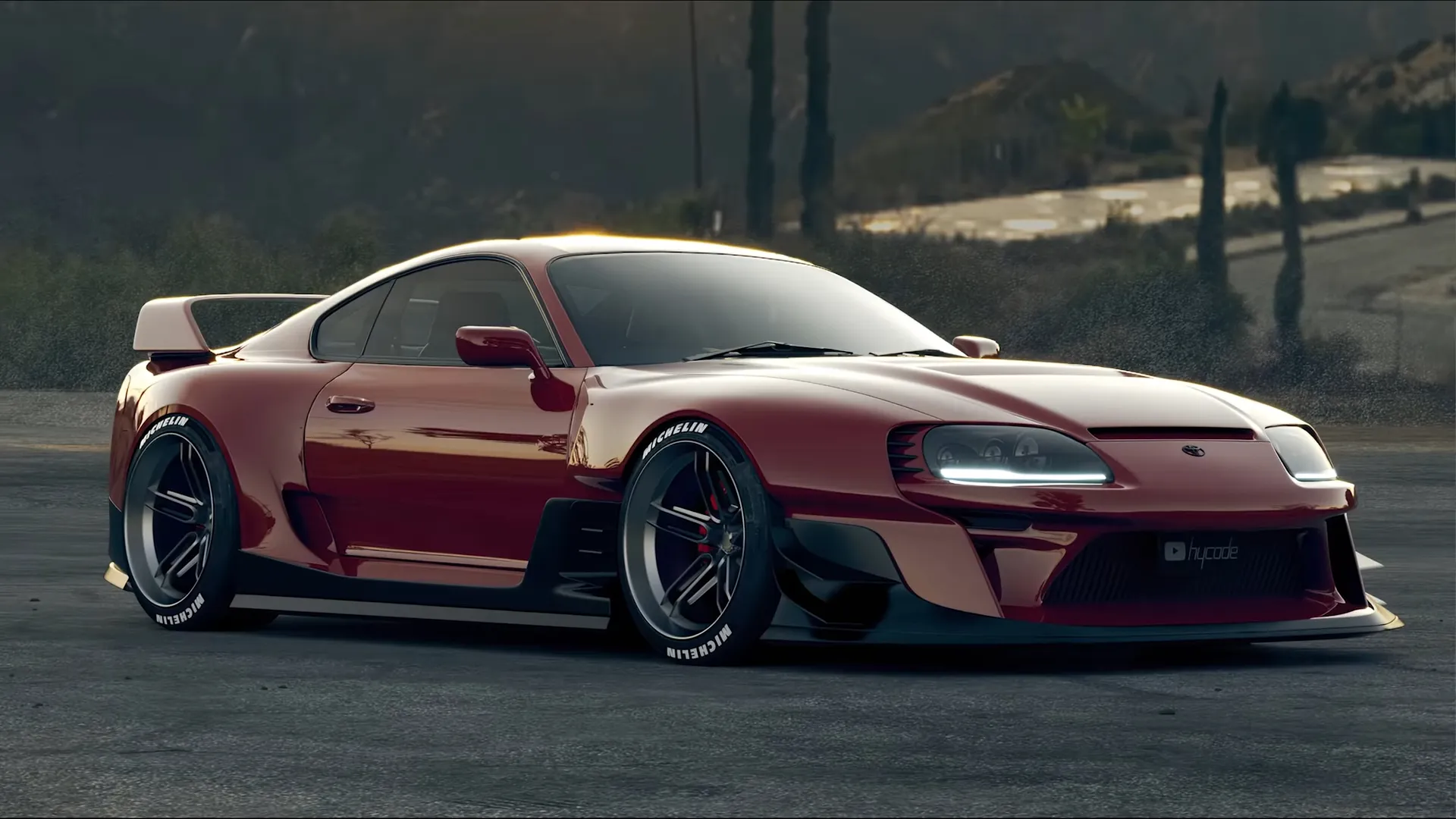 Toyota Supra MK4 Custom Body Kit by Hycade