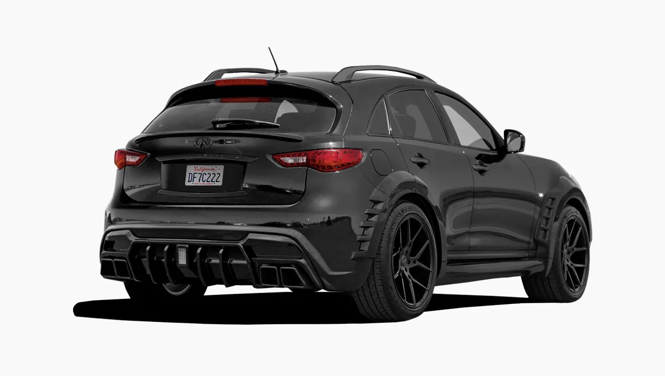 Check price and buy Renegade Design wide body kit for Infiniti QX70 FX S51