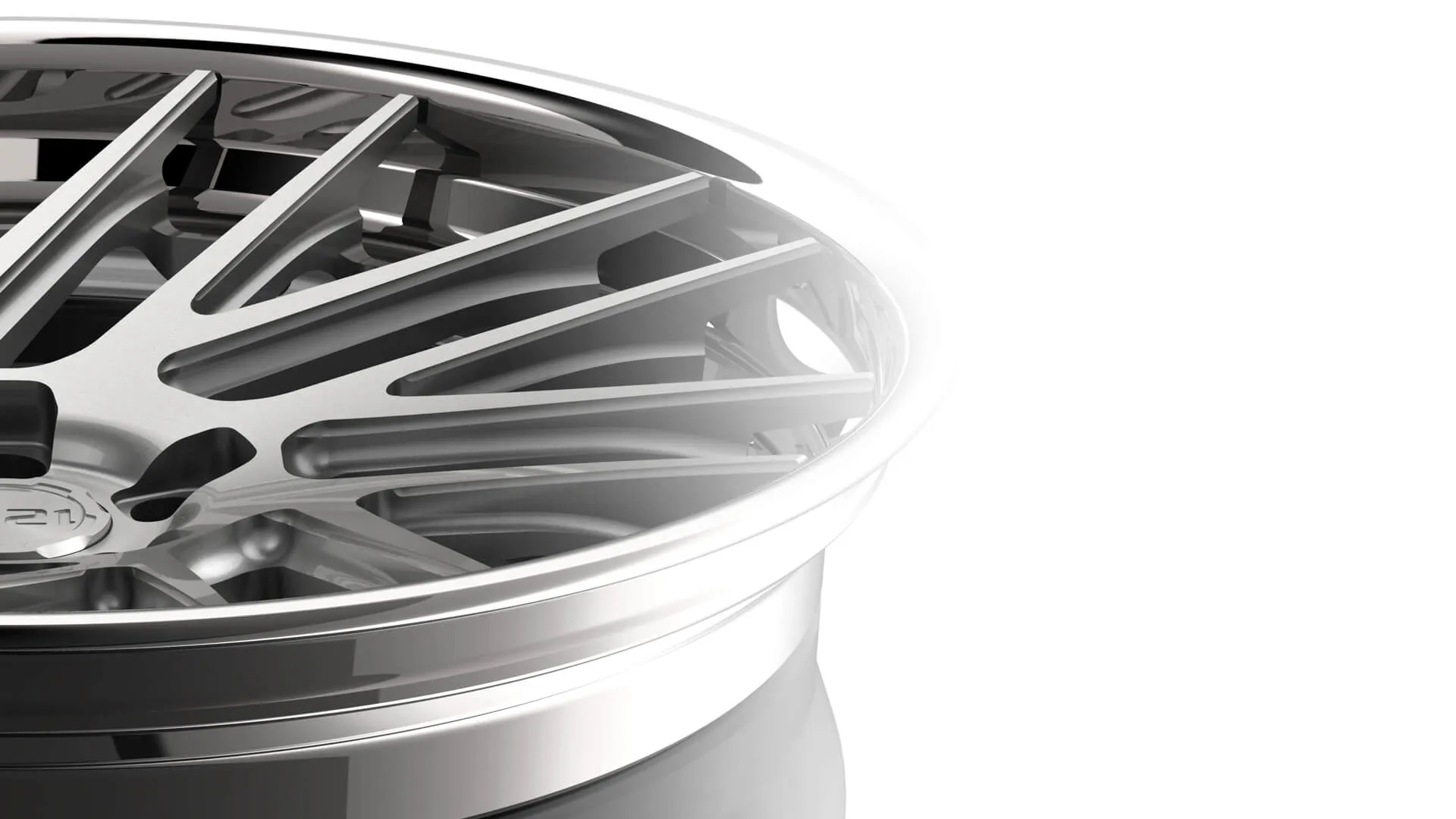 1221 Wheels X7338 AP3L SPORT3.0 — Left Side Render