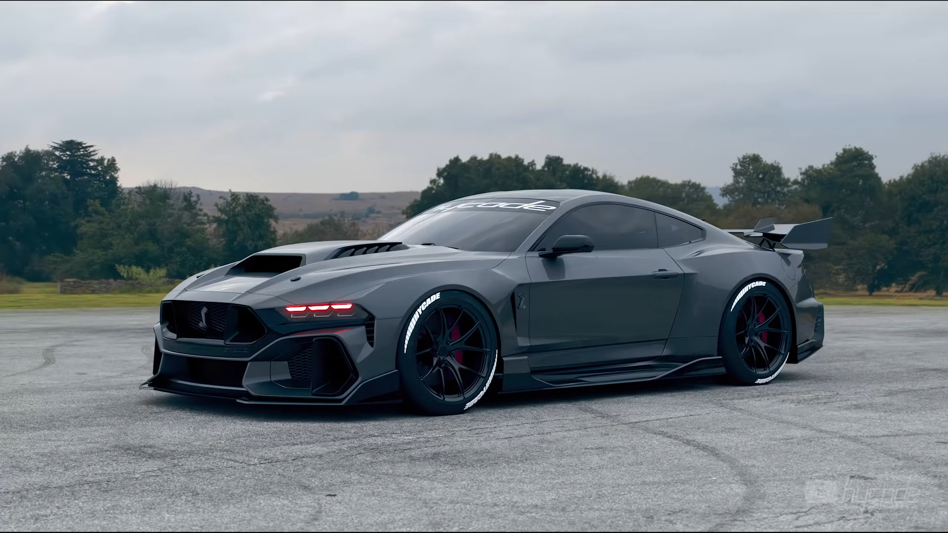 Ford Mustang GT 2024 Custom Design Wide Body Kit by Hycade Osta