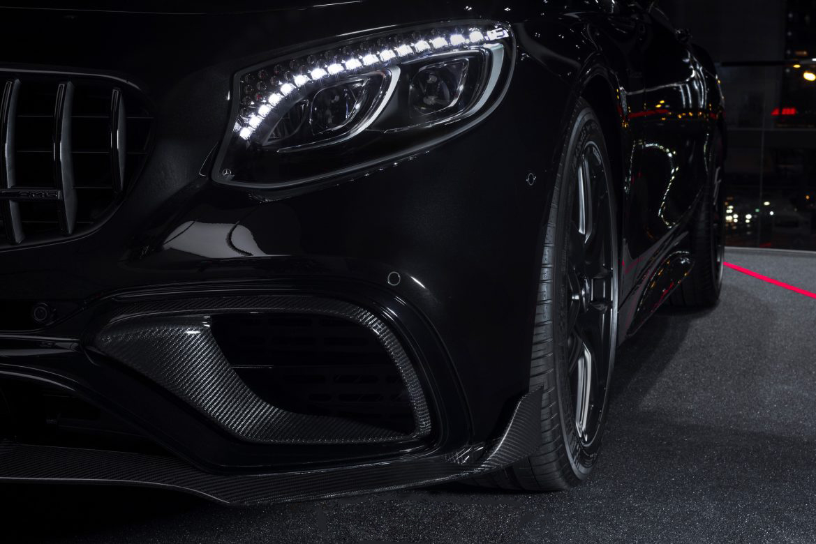 Carbon front apron attachments BS Style for Mercedes S-class AMG A217 AMG S 65