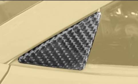 Front side window cover Mansory Carbon for Ferrari 488 Siracusa 4XX