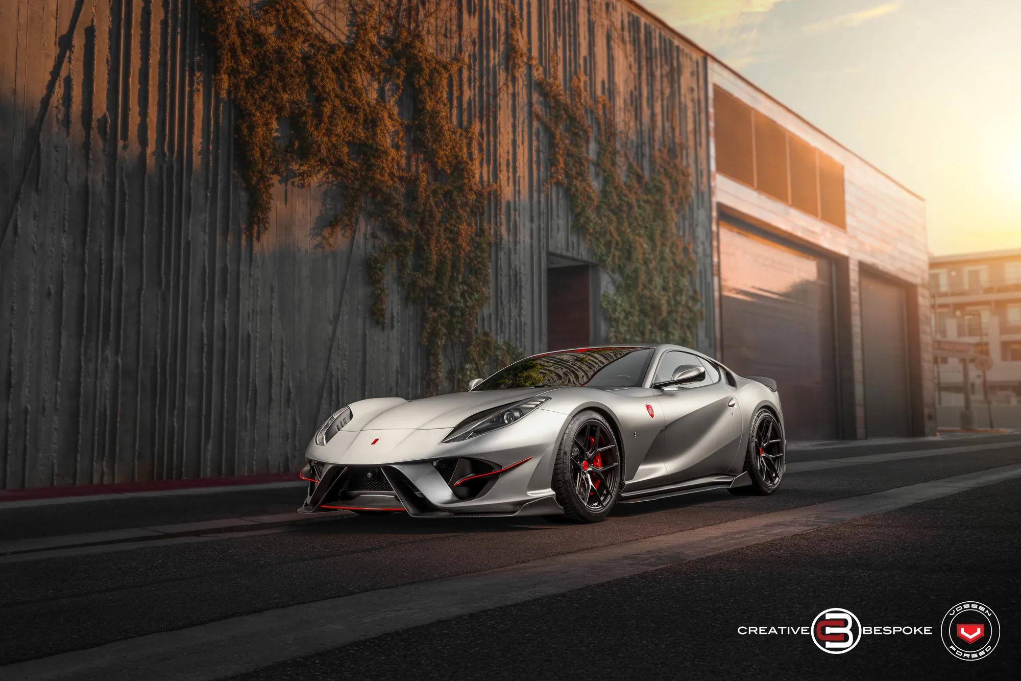 Vossen S21 01 forged wheel — side profile
