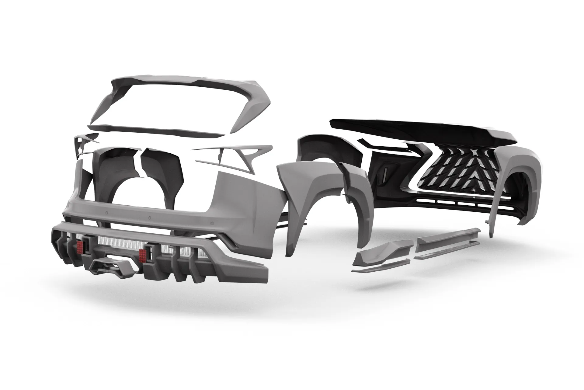 Check our price and buy a SCL Performance  body kit for Lexus NX Kotaro