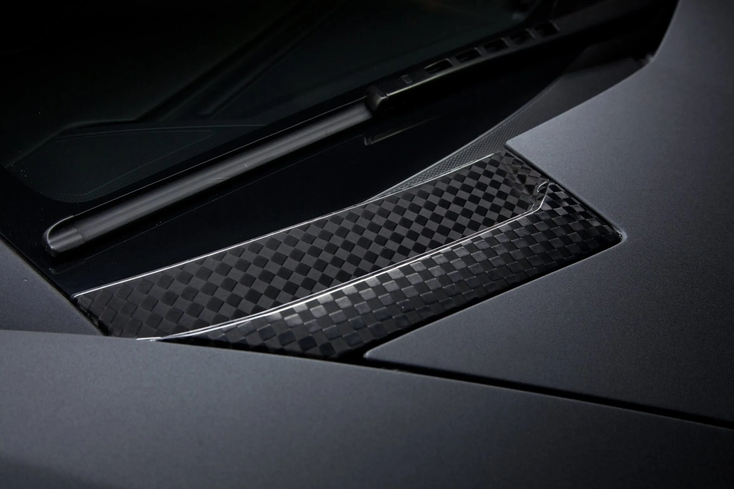 Bonnet air outtake Carbon for Lamborghini Aventador