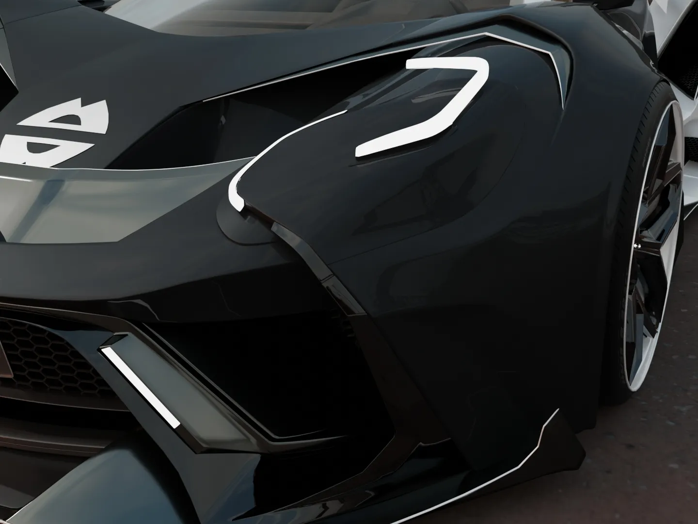 Ford GT Custom Design Wide Body Kit by Bête Noire