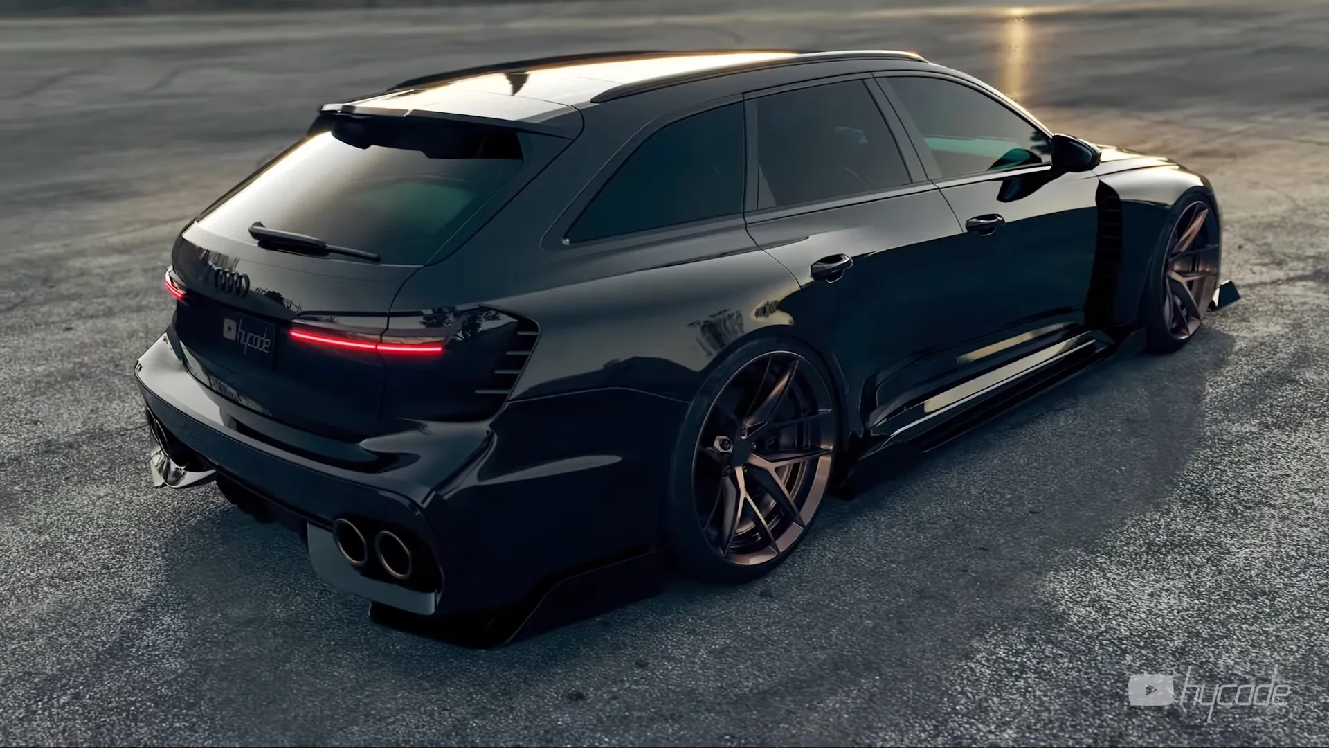 Audi RS6 Custom Body Kit by Hycade