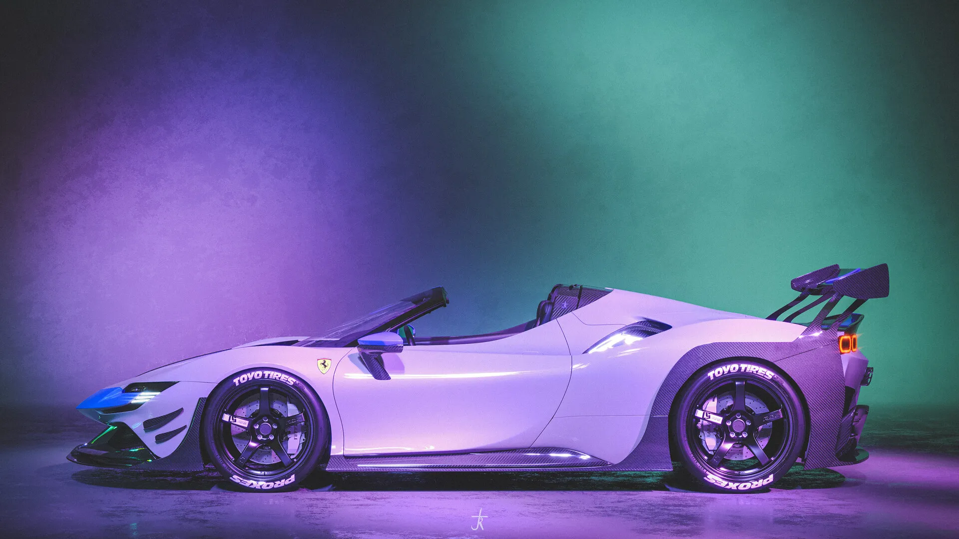 Ferrari SF90 Spider Custom Body Kit by Trotilla Design