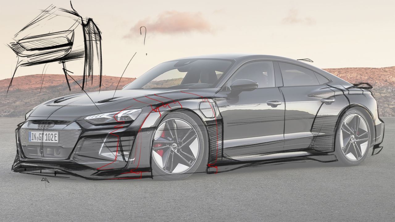 Audi ETron Custom Wide Body Kit by Bête Noire Buy with delivery