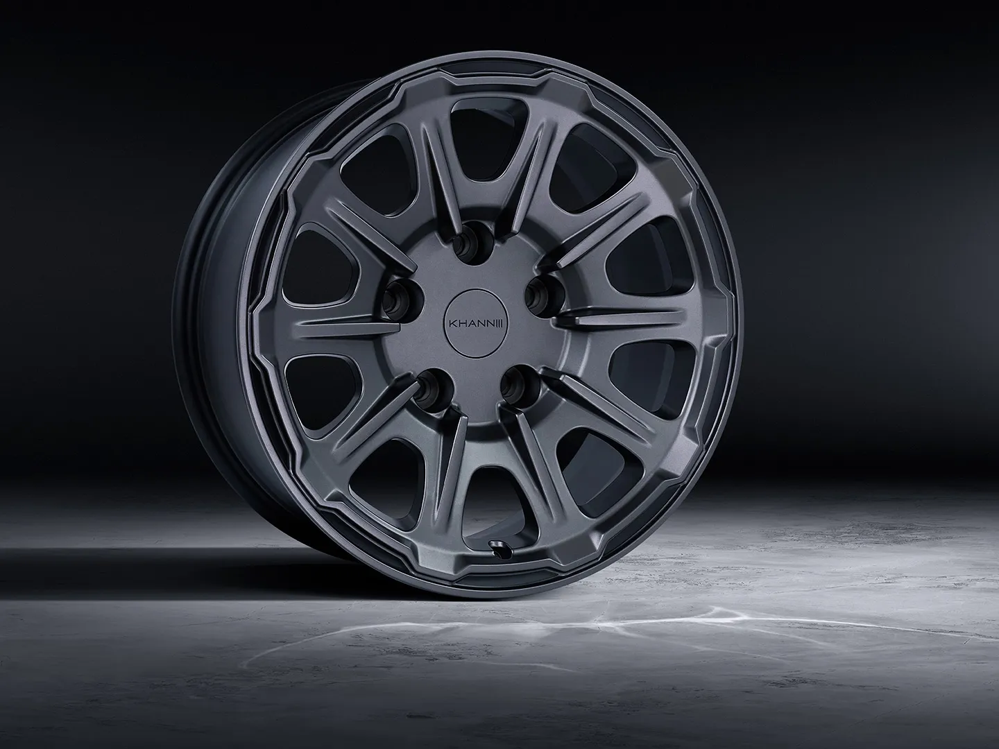 Khann KW LT3 Graphite Satin — detail