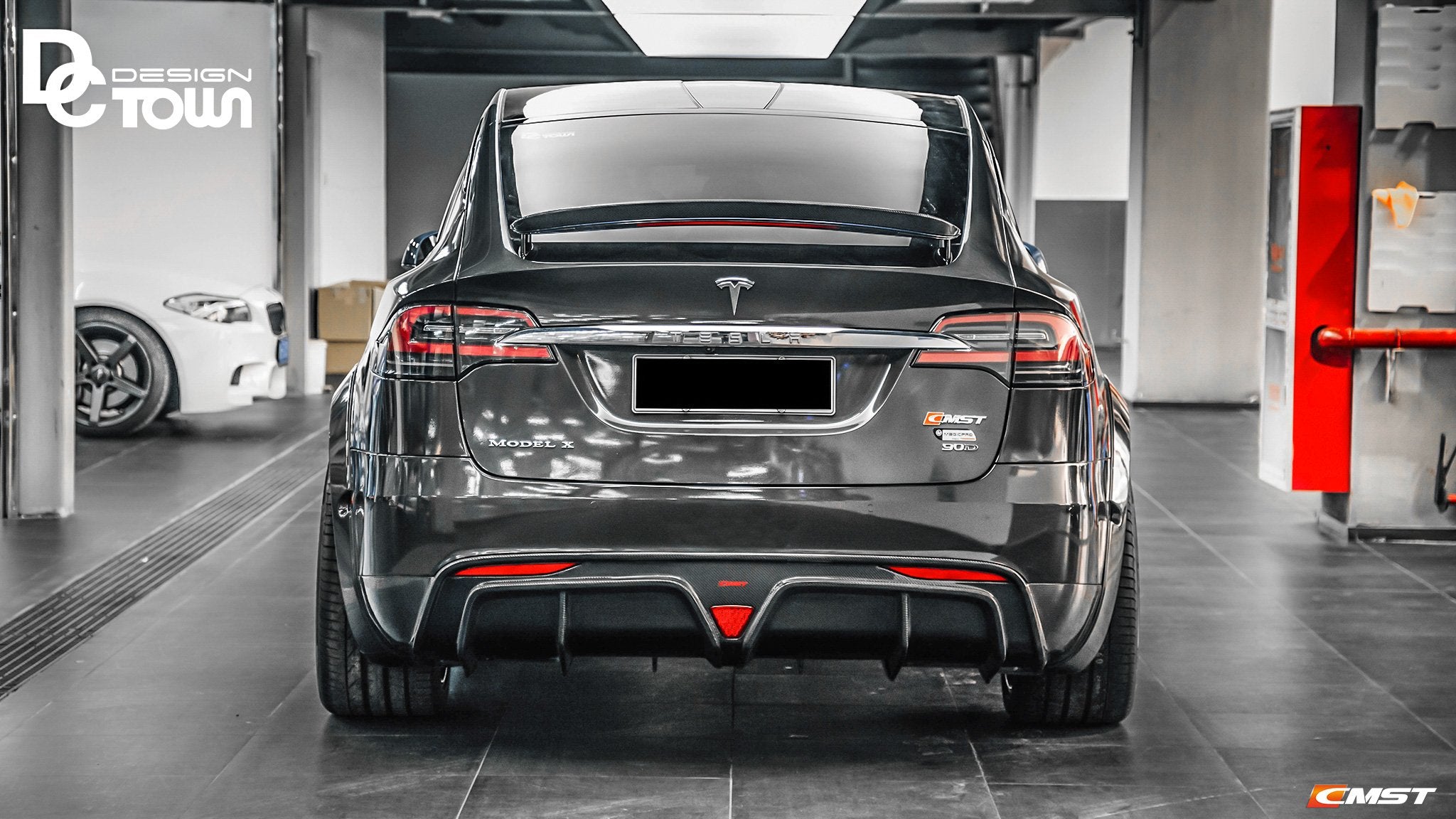 Check our price and buy CMST Carbon Fiber Body Kit set for Tesla Model X!