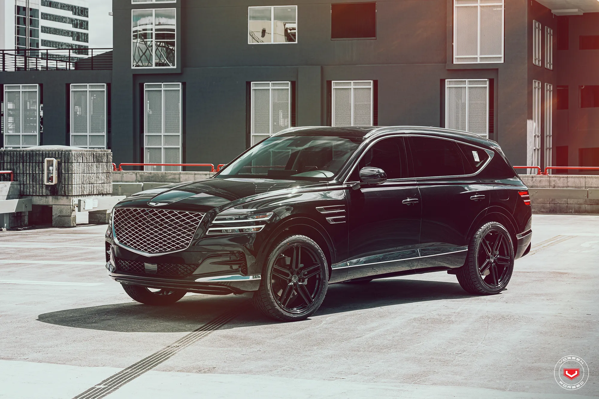 Vossen NL4 forged wheel — mounted on vehicle