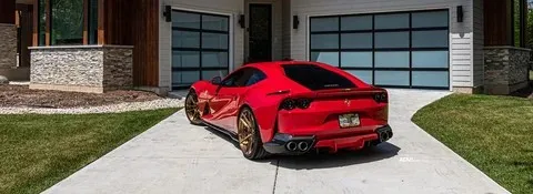Ferrari on ADV.1 ADV52 M.V2 CS Series forged wheels