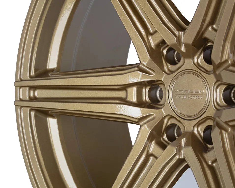 Vossen HF6 2 hybrid forged wheel — front view
