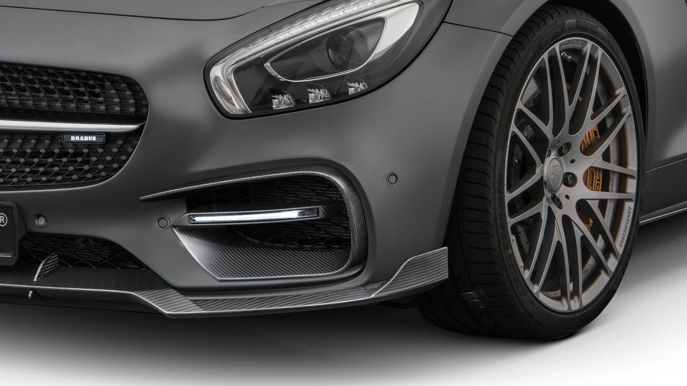 Front fascia attachments Brabus Carbon for Mercedes AMG GT Coupe C190