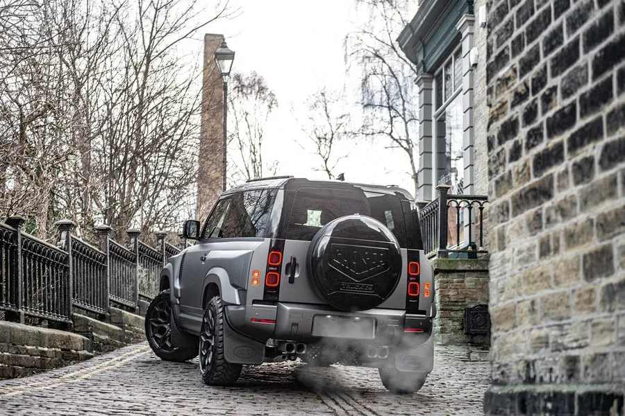 Check our price and buy Kahn Design carbon fiber body kit set for Land Rover Defender 90 wide track