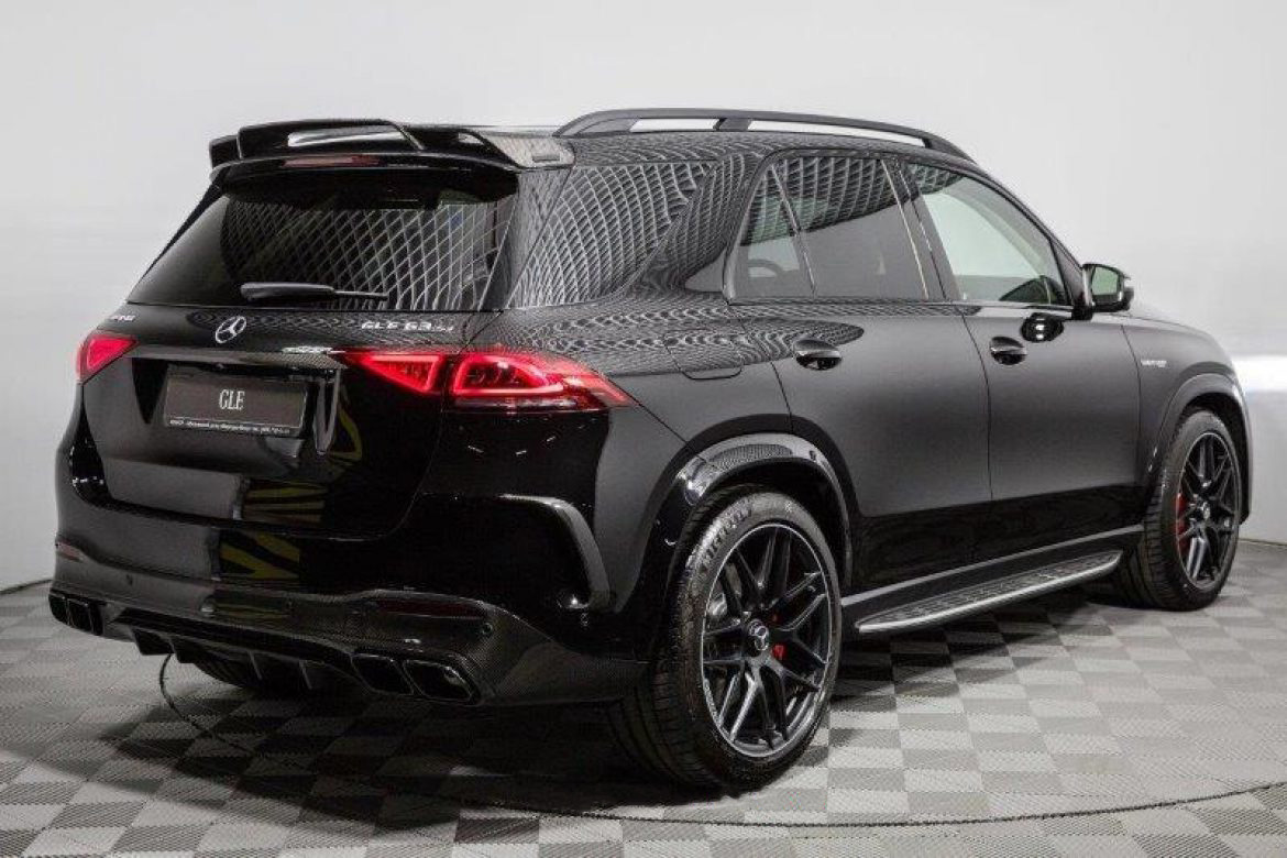 Rear diffuser 63 AMG Design BS Style Carbon for Mercedes GLE SUV AMG V167 AMG GLE 63