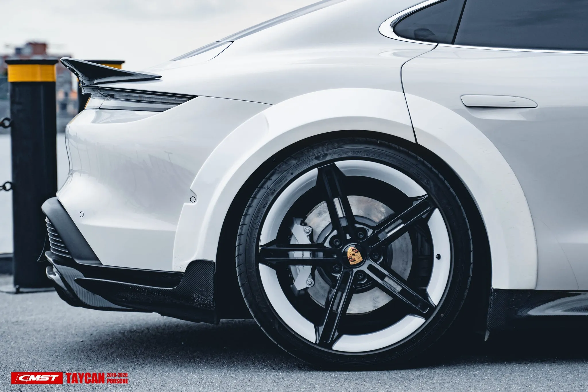 Check our price and buy CMST Carbon Fiber Body Kit set Style for Porsche Taycan Turbo & Turbo S