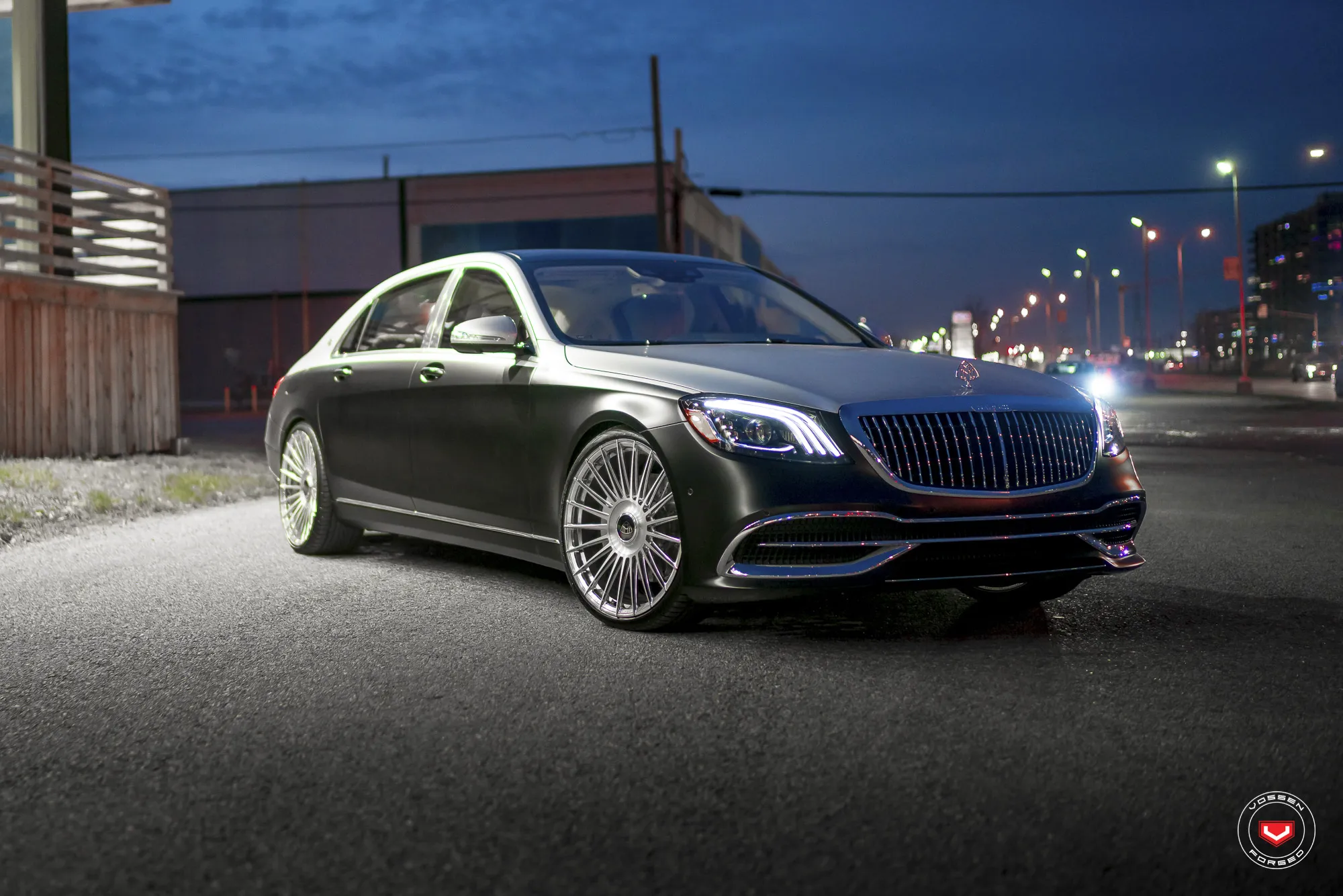 Vossen S17 13 forged wheel — close-up spoke detail