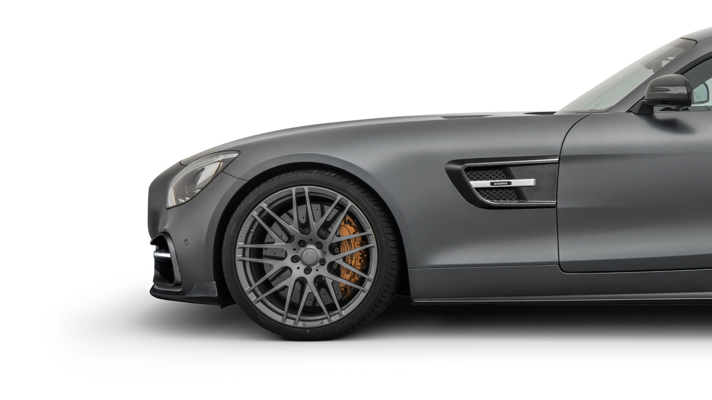 Front fender attachements Brabus Carbon for Mercedes AMG GT Coupe C190