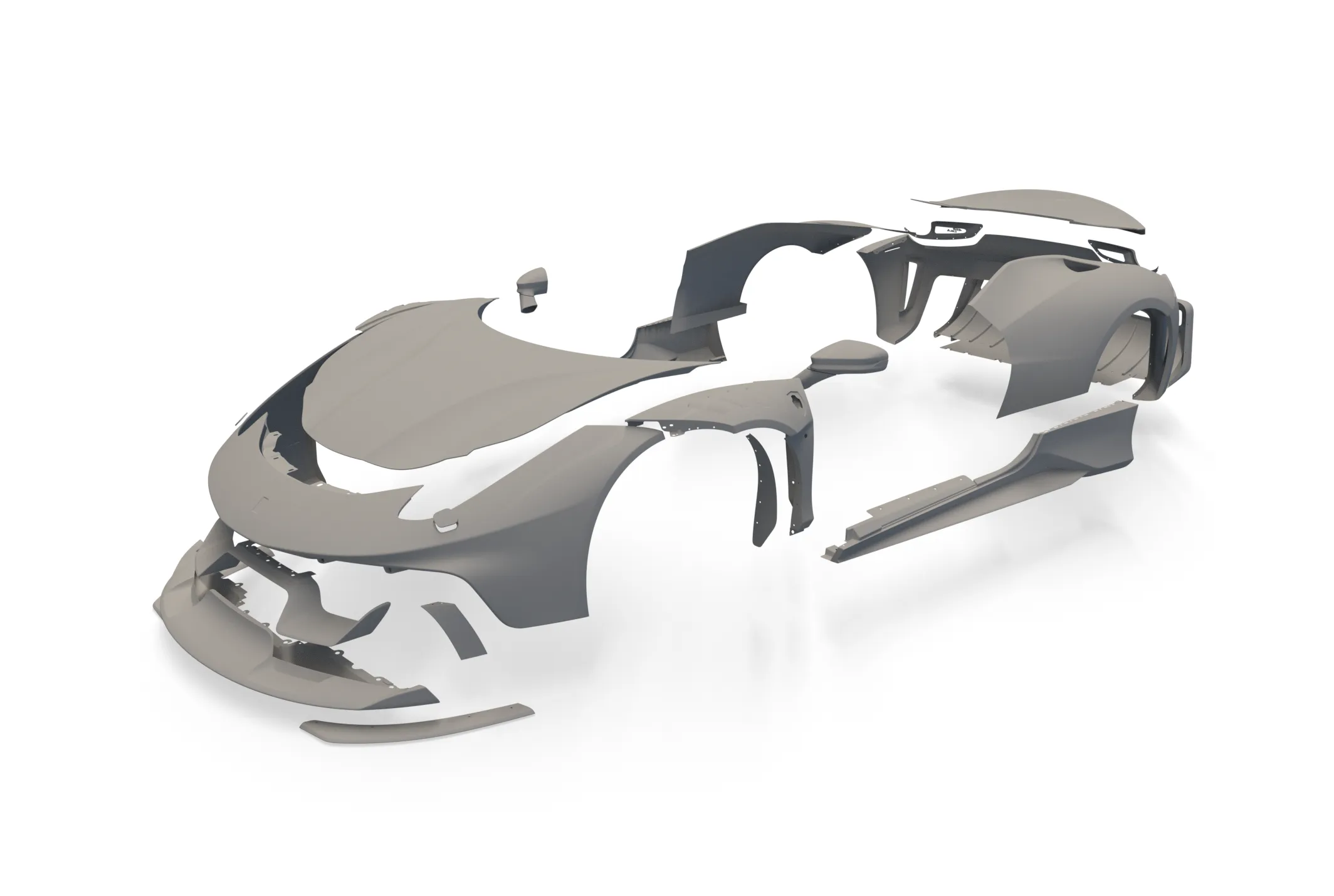 Check price and buy Duke Dynamics Body kit set for Ferrari 458
