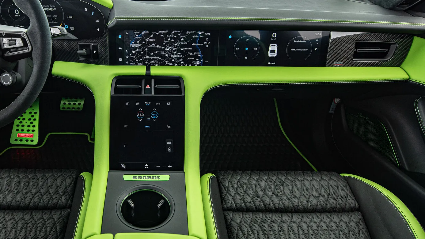 Brabus Carbon Fiber Body kit set for Porsche Taycan