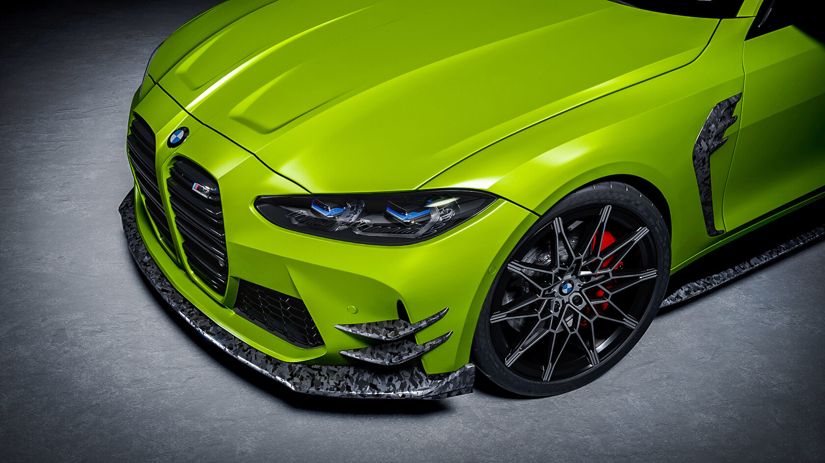 Canards Sport Tech Forged Carbon for BMW M3 G80
