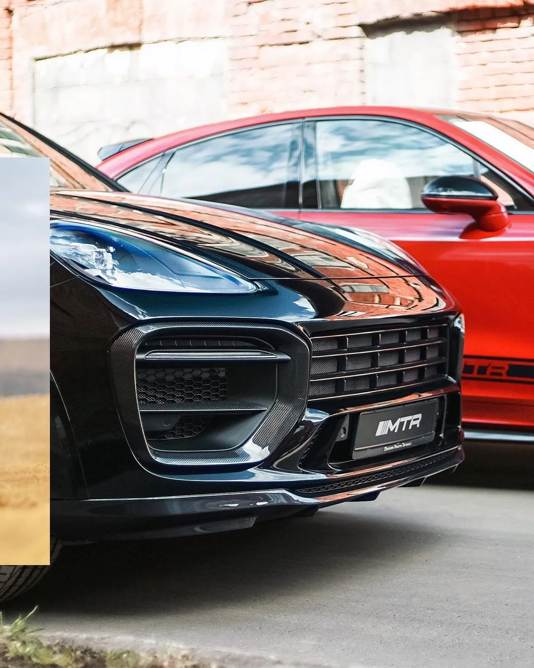 Check price and buy MTR Design Wide Body Carbon Fiber kit for Porsche Cayenne Coupe