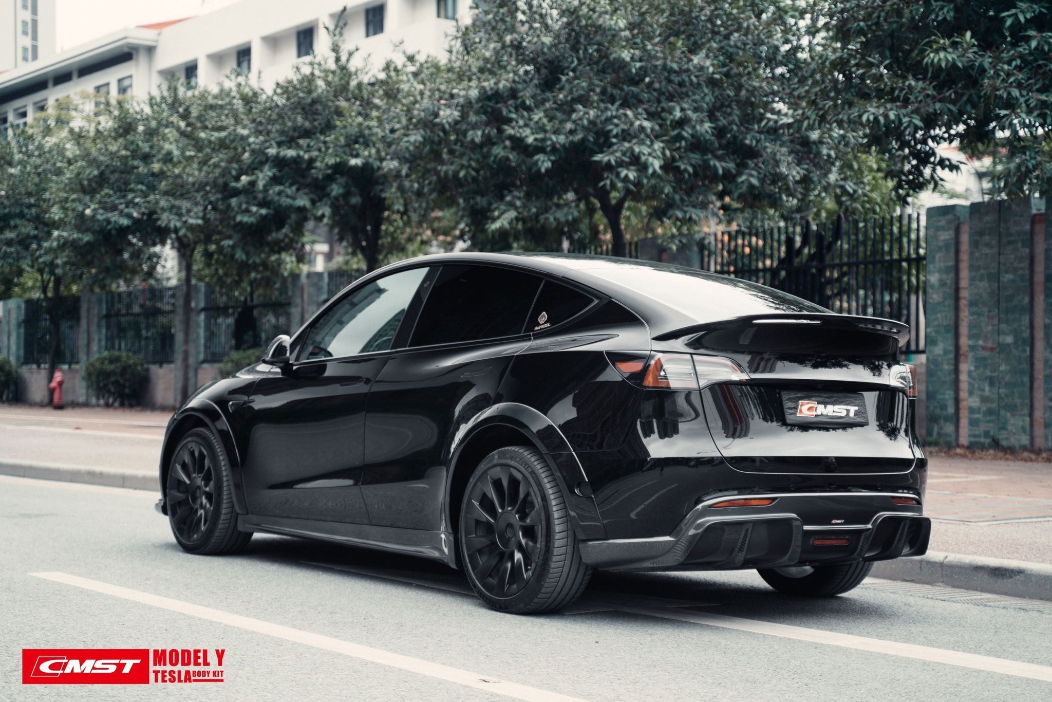 Check our price and buy CMST Carbon Fiber Body Kit set for Tesla Model Y!