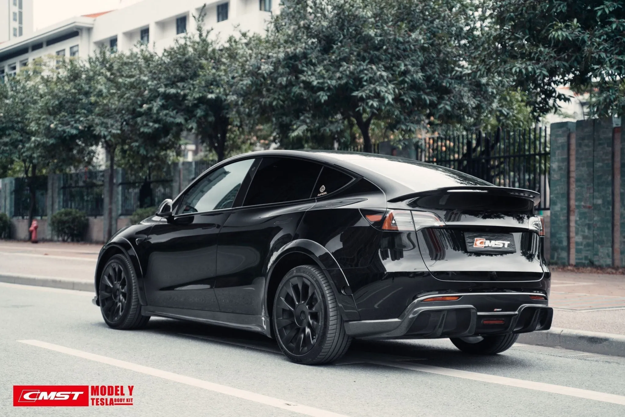 Check our price and buy CMST Carbon Fiber Body Kit set for Tesla Model Y!