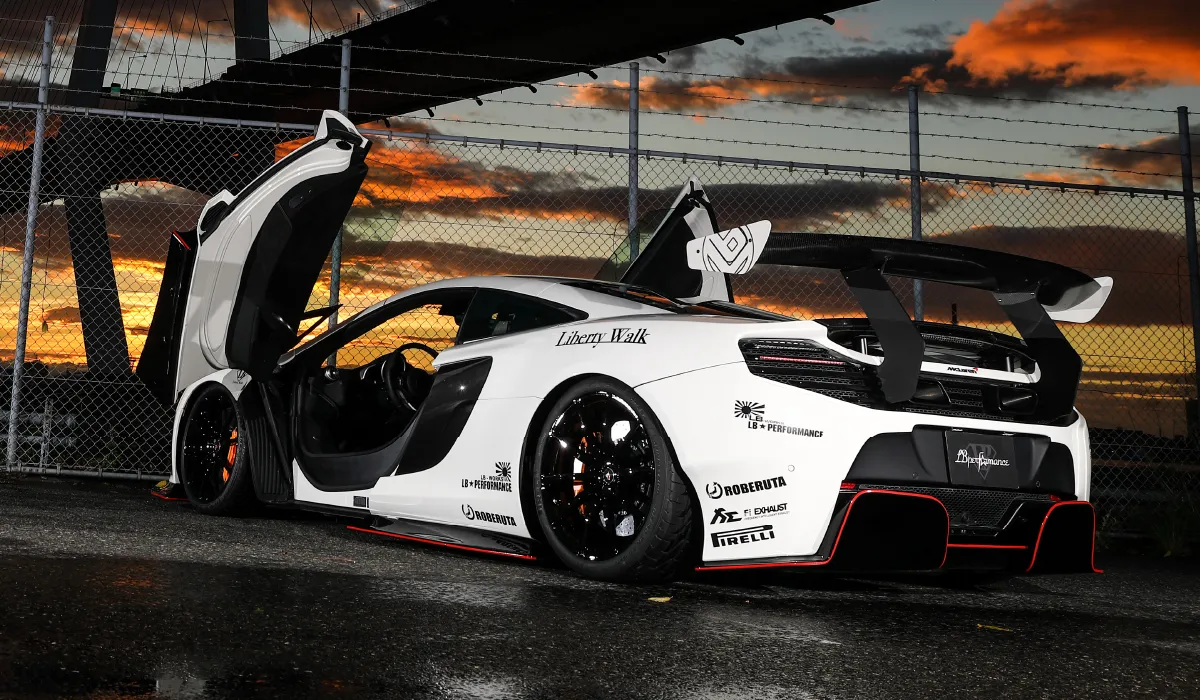 Check our price and buy Liberty Walk body kit for McLaren 650S!