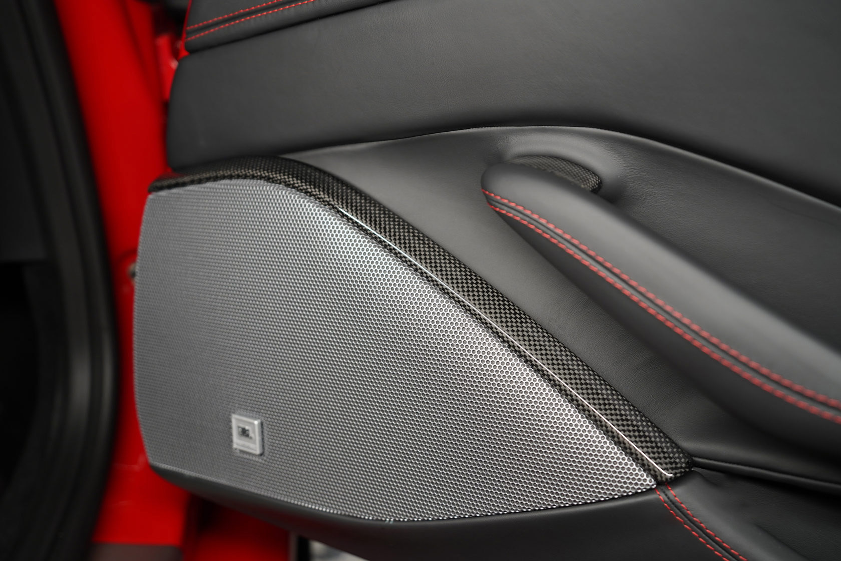 LHD Interior parts set Forged Carbon for Ferrari Portofino