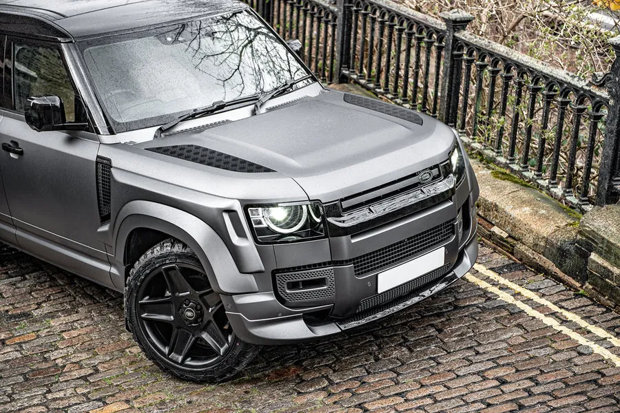 Check our price and buy Kahn Design carbon fiber body kit set for Land Rover Defender 110 wide track